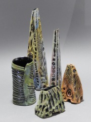 Texture-vases
